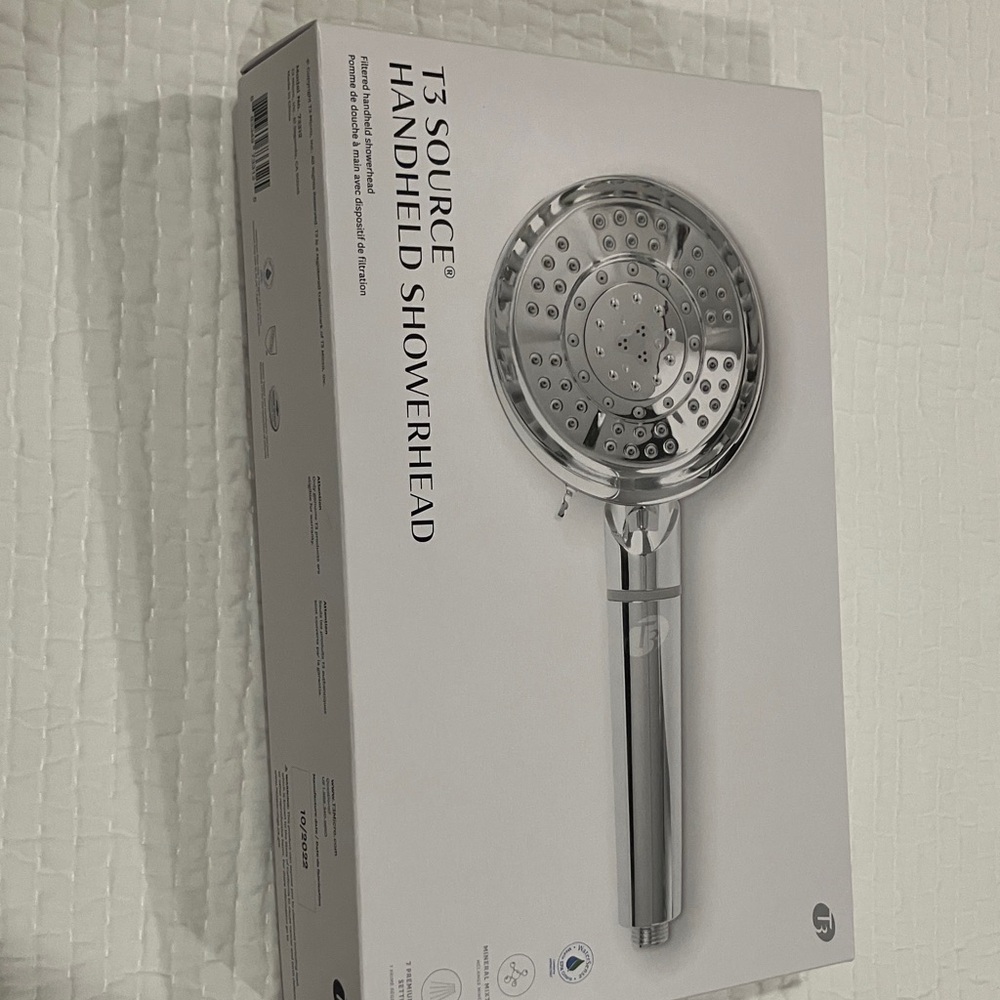 T3 Silver Handheld Showerhead